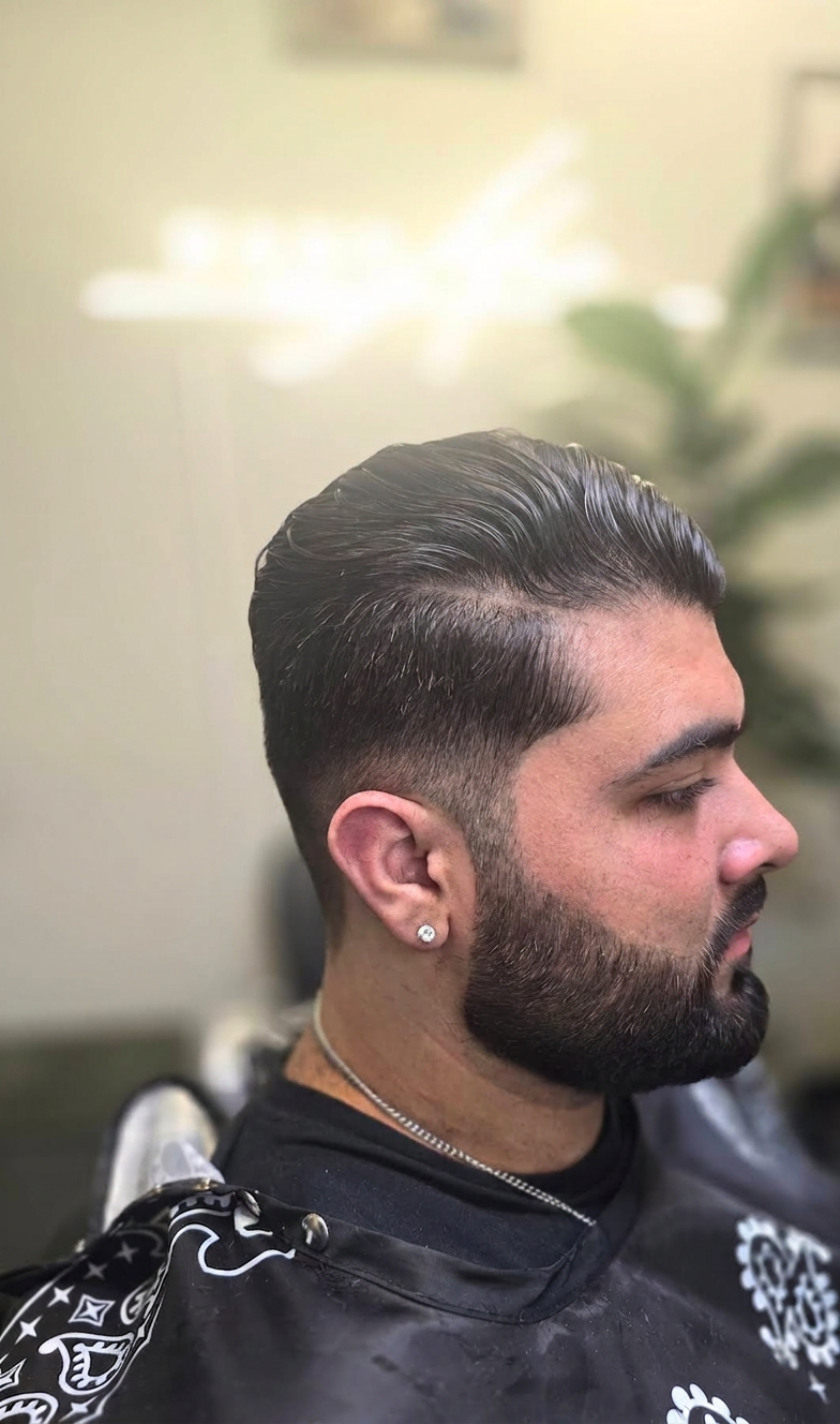 mens haircut east meadow